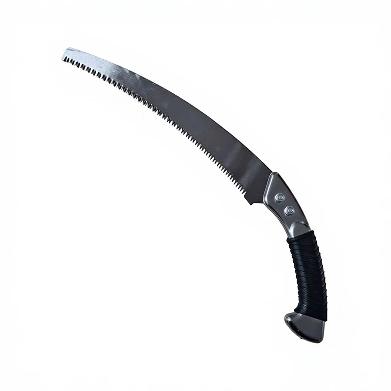Plastic-Steel Handle Curved-Body Teflon Waist Saw suppliers